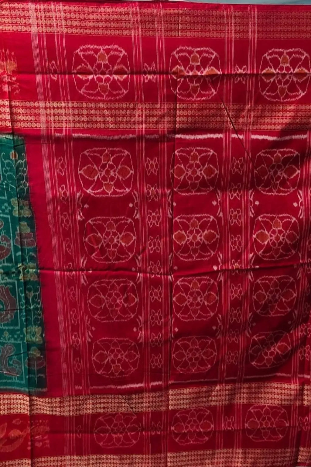 Madhuri Gree Handwoven Sambalpuri Cotton Saree