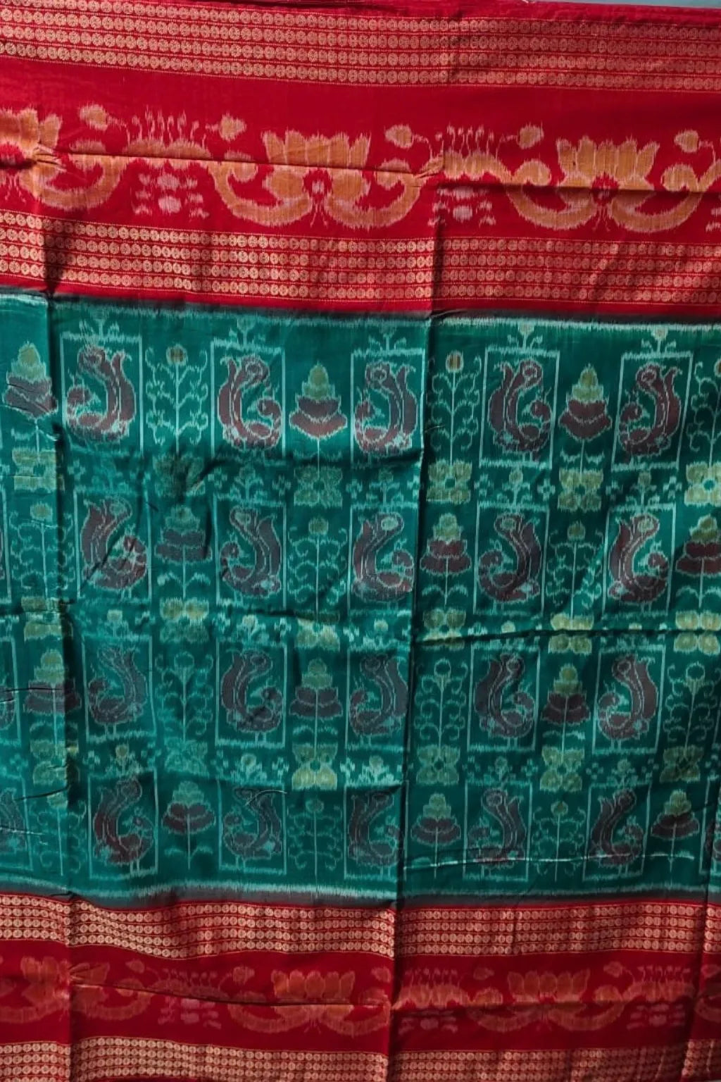 Madhuri Gree Handwoven Sambalpuri Cotton Saree